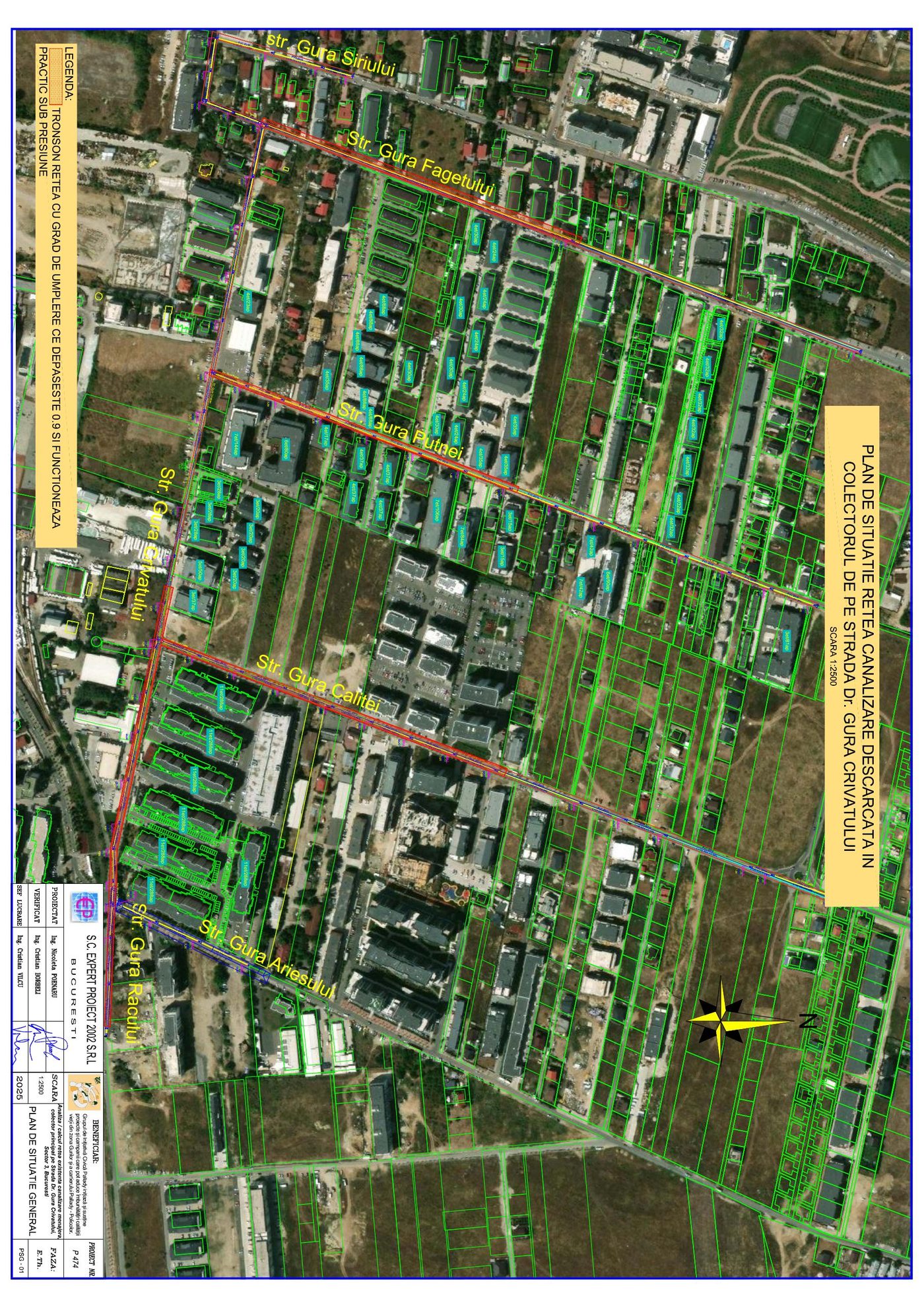 Planul de situație oficial al zonei